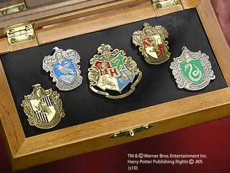 HARRY POTTER - Pin's des Maisons de Poudlard